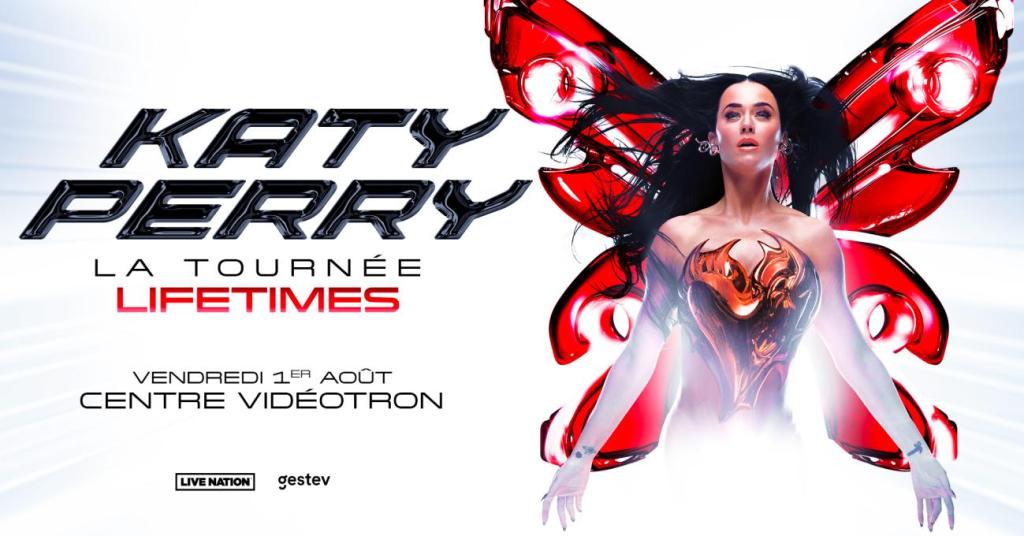 Katy Perry au Centre Vidéotron : un spectacle taille XXL pour fans en&nbsp;paillettes