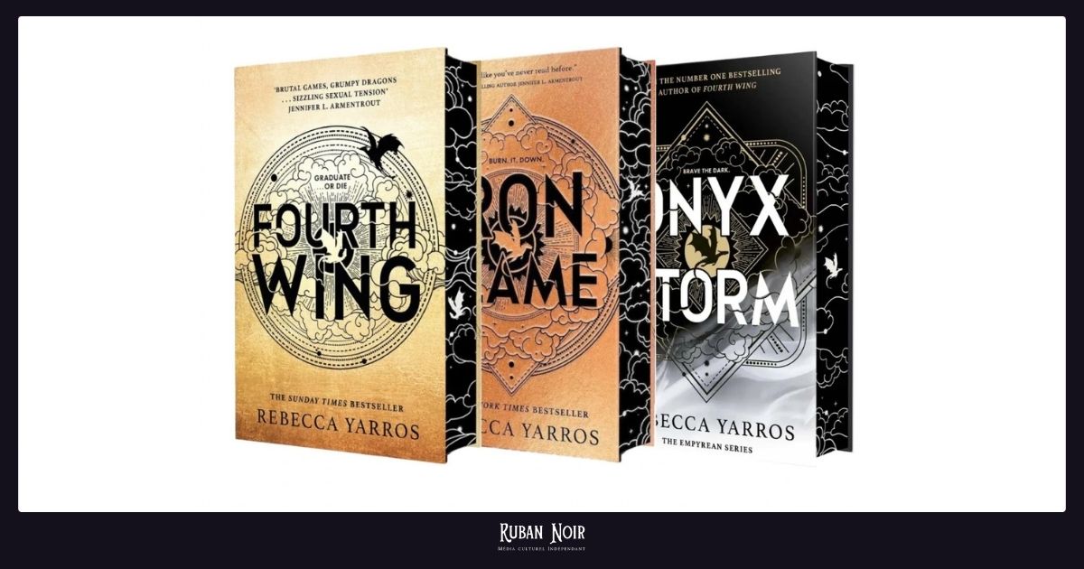 Dragons, romantasy et phénomène BookTok : comment la saga Fourth Wing de Rebecca Yarros a pris&nbsp;feu