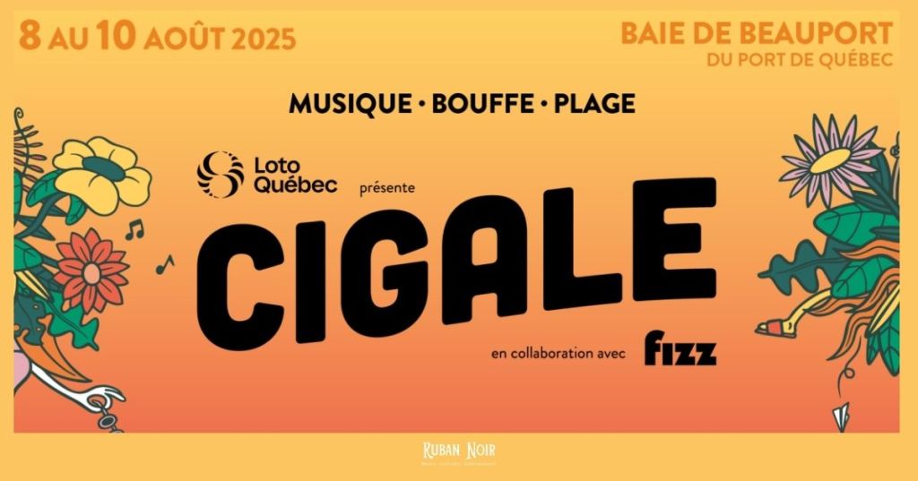 Cigale 2026 : trois jours de musique, de plage et de découvertes à la Baie de&nbsp;Beauport